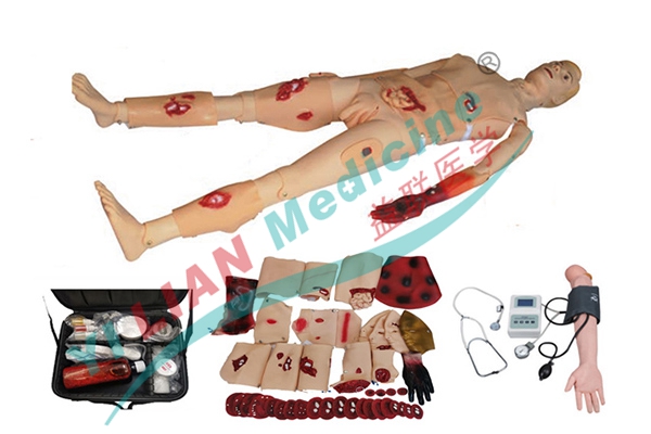 戰(zhàn)場急救創(chuàng)傷護理技術(shù)綜合訓(xùn)練模擬人